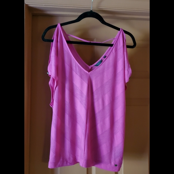 Guess Short Sleeve Blouse - Picture 2 of 4